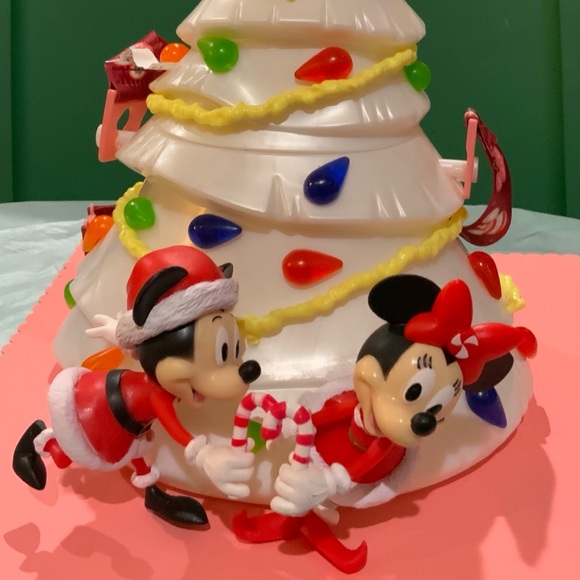 Disney Holiday Disney White Christmas Tree Popcorn Bucket Poshmark